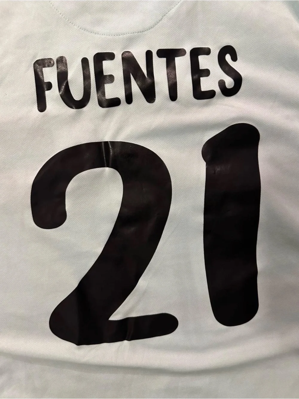Soccer Jersey with Black, Red and Green Stripes